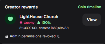 findtinyjesus's tweet photo. To my solana:6fEaYuzirTMXFnFo7dGKHJs8wWVFPdh1bfZL9oRPpump family.. Running this project the past month was really eye opening. 

My main objective when I created Jesus Loves You was simple. In a space where mostly everything is either racist/toxic/vulgar or flat out nonsense, why not spotlight a movement that can help someone spiritually who engages. 

Apart from the coin itself spotlighting the 'Jesus loves you' figurine movement, we were able to raise over $83,0000 through @donatedotgg and @Pumpfun to the originating church of the viral movement (Lighthouse Church). 

The only issue; the Lighthouse church has yet to receive their $83,000 donation. I have tried every day since launch to get in contact with them and had only been successful on our launch day, at the time the donation was $7,800 ($1,800 i personally donated out of my banking account before the pump). After this, Pastor Trent failed to respond. The donations continued to grow. Each email the amount bigger and bigger.. 

I have been in contact with @leap_xyz since day one on this (that has faded though?) . I even offered to fly down to the church myself to speak with Pastor Trent on this.  But I am not holding the donations myself to prove to them it's me - so why would Pastor Trent believe me lol? 

Point of this all is that - after donating my own money, locking 15% of the supply for basically forever, forwarding all creator fees to "charity",  not selling a single token, creating a free to download Tiny Jesus app in @AppStore , drop shipping on the website for the figurines were directly from distributor with zero profit margins, $500 donation to someone in the community in need, $500 bounty to hid the figurine in a hospital & 20 days of barely getting sleep from running the X account/developing the app and content..... I was still called a scammer/farmer. 

No matter what my theory remains; The donation will be allocated by @donatedotgg either through direct contact or via bank transfer https://t.co/39mkO7l9B4 and Pastor Trent will acknowledge JLY publicly (430k tik tok audience).   

At the end of the day, we can all use a little Jesus in our lives.

God Bless & I'm not leaving.