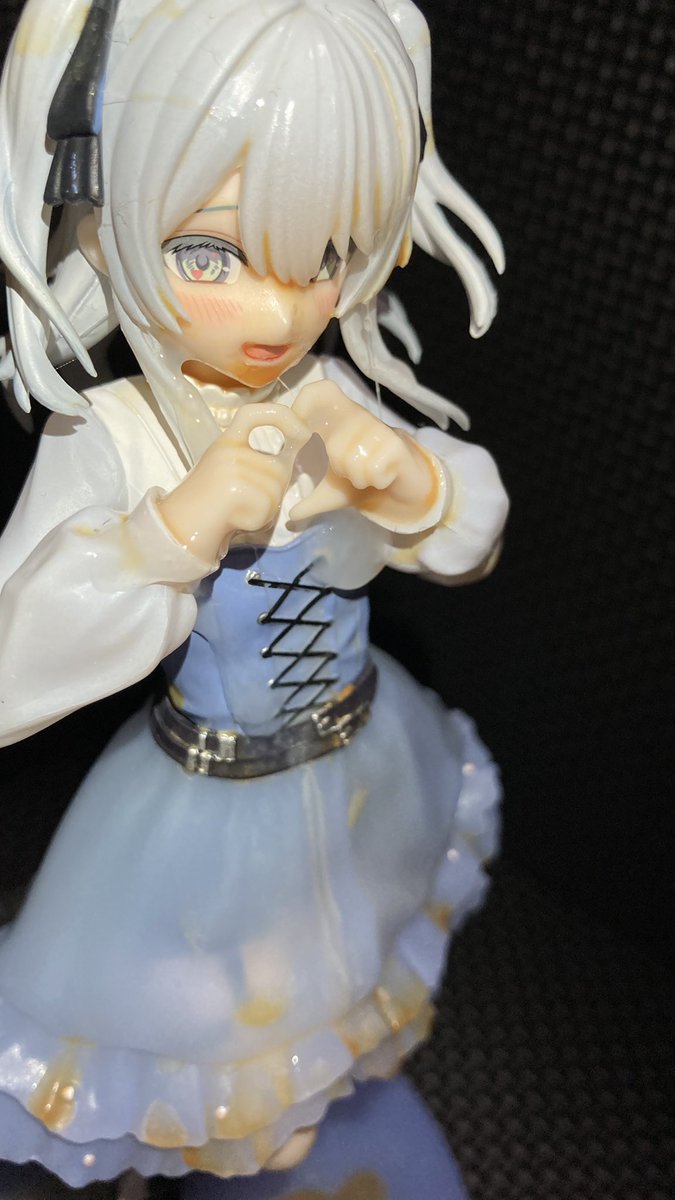 V_Hnano's tweet photo. trちゃん無洗浄　15発目くらい？
お手手🫶オナホめがけて射精きもちよすぎかもです💕
#フィギュアぶっかけ
#無洗浄フィギュア https://t.co/GAsCUFXtqr