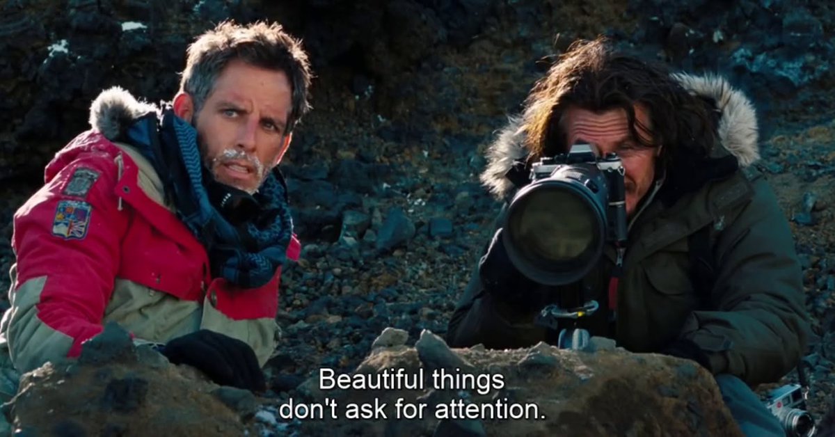 Portal_Readers's tweet photo. The Secret Life of Walter Mitty (Ben Stiller, 2013) https://t.co/DbtGTwVuvb