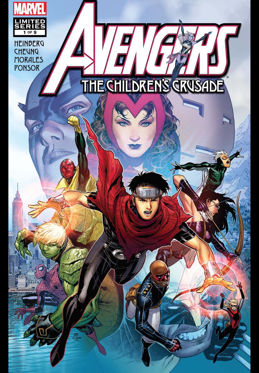 VOLTA800's tweet photo. Avengers: The Children’s Crusade #NR 
Finally gonna find out where Wanda’s been the the last 7 years! https://t.co/cX0cmsvcy6