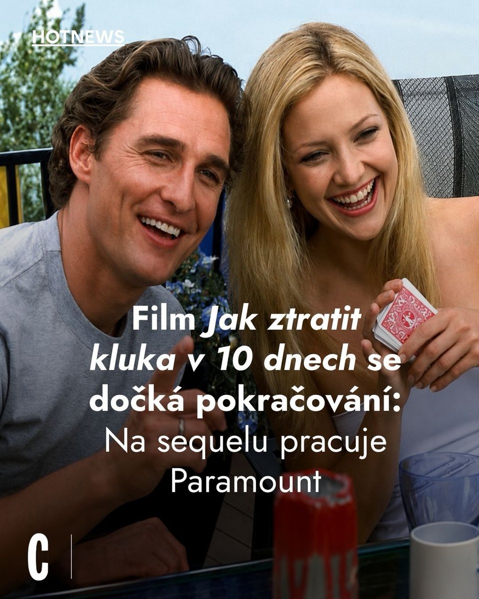 danielsteven37's tweet photo. Rom-com fanoušci, tohle není drill! Kultovní film Jak ztratit kluka v 10 dnech se po více než 20 letech dočká pokračování. https://t.co/5S6ktSLQsI
