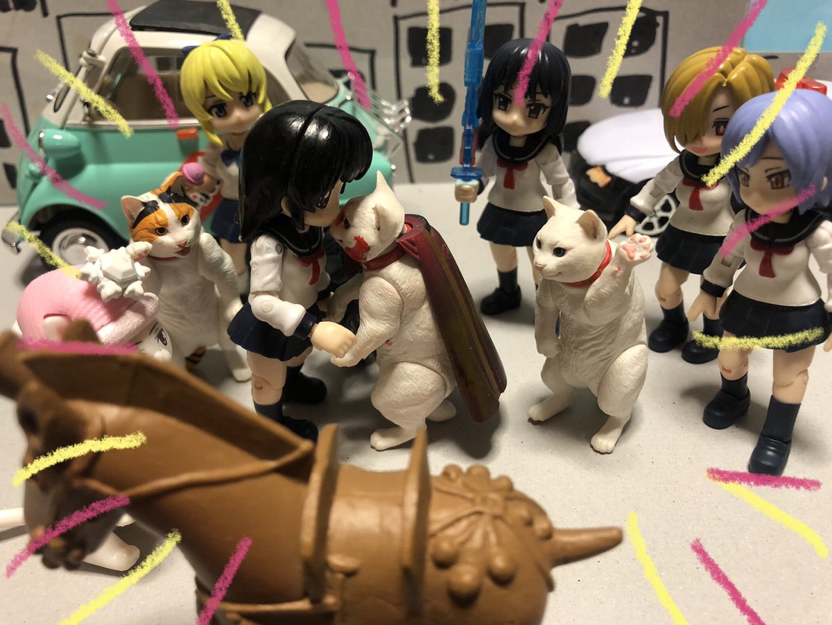 F7hAx's tweet photo. #8月を写真4枚で振り返る
ブルスカ連載「ヒトノココロ」先月も2話分しかUP出来なかった。

ようこ、天馬召喚に成功する第109話。

ようこ、ステキステッキに呼応して魔法少女覚醒する第110話。ヌルトラマン復活まであと一歩か！？

プラノサウルス買いまくる

久々に風邪をひき喉が痛い😿 https://t.co/XBvkLvQ6A7