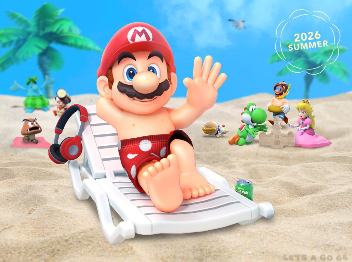 LETSAGO64's tweet photo. August Art Summary 💙🍄

Super Duper Spectacular Amazing Mario https://t.co/TWcMf8Q24r
