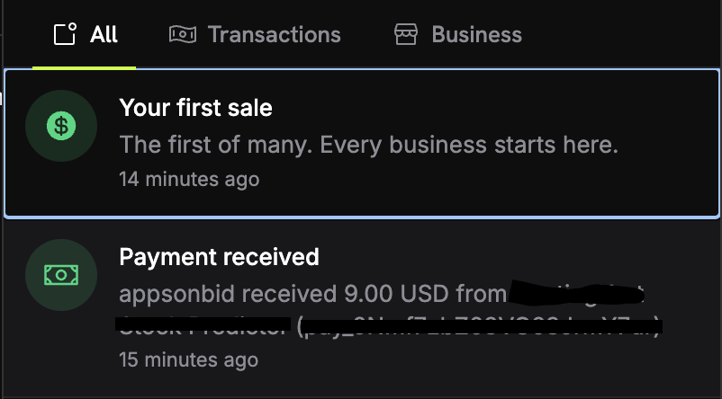 JatinChanchlan's tweet photo. Haven't even launched the product yet and just made the first sale baby, let's go 🚀

https://t.co/y8bOo02lH8 - Sell your apps!

#buildinpublic #AppDevelopment https://t.co/FKkcJgkQn6
