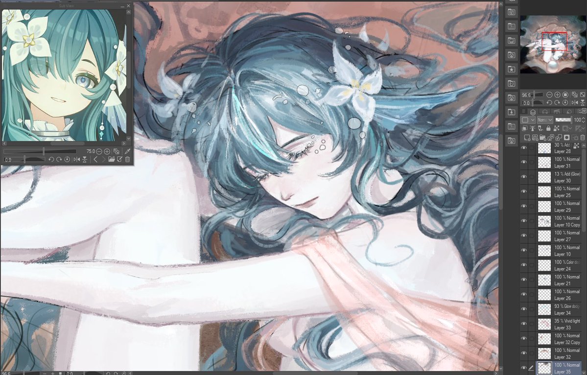 hlebo4ka's tweet photo. Vodyanitsa wip
#GenshinImpact #Snezhnaya #art https://t.co/ywrFJF6Aou