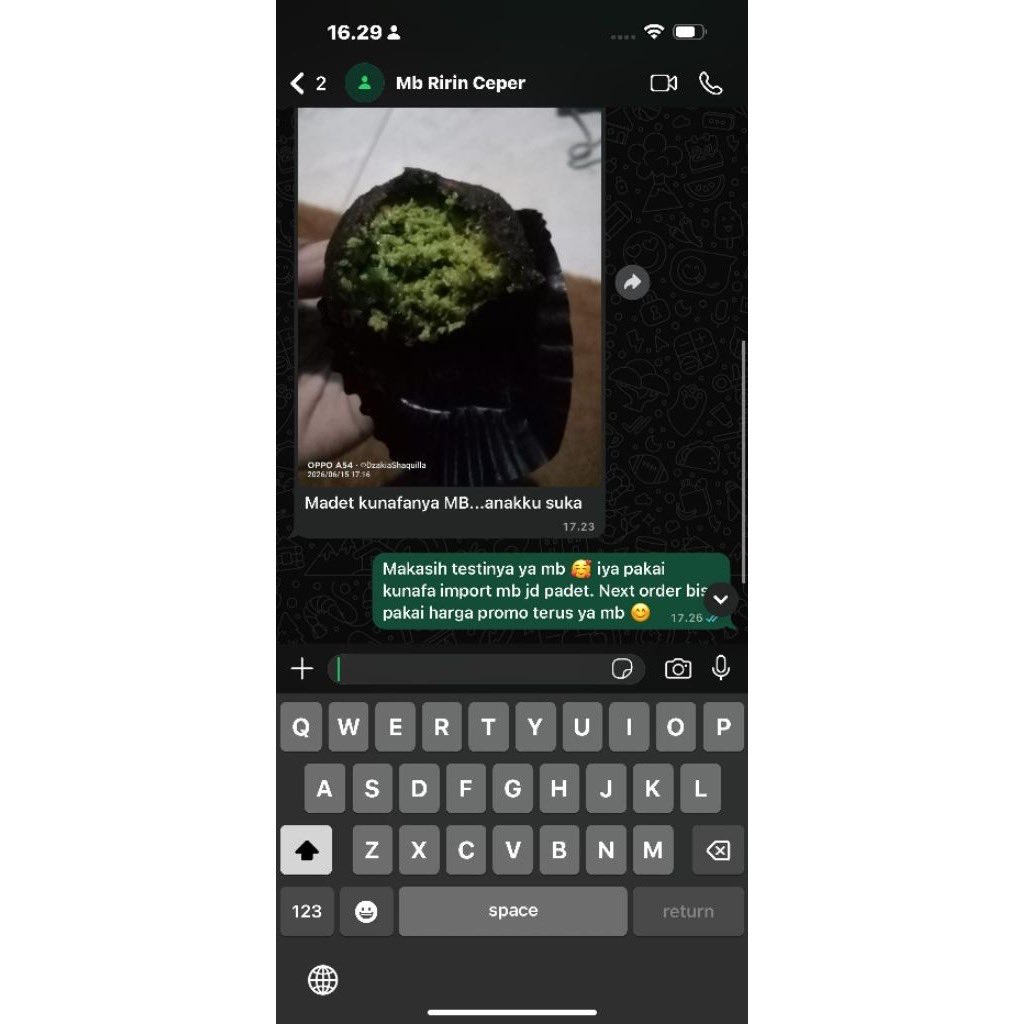 Qweensolo's tweet photo. Kue Dubai Chewy Premium dibuat dari bahan premium dengan rasa yang sudah pasti enak, pistachio asli 100%, dan tekstur chewy yang lembut dengan isian melimpah.
👉 klik buat order https://t.co/7jotRWmq4O https://t.co/6yTDmvvmxi