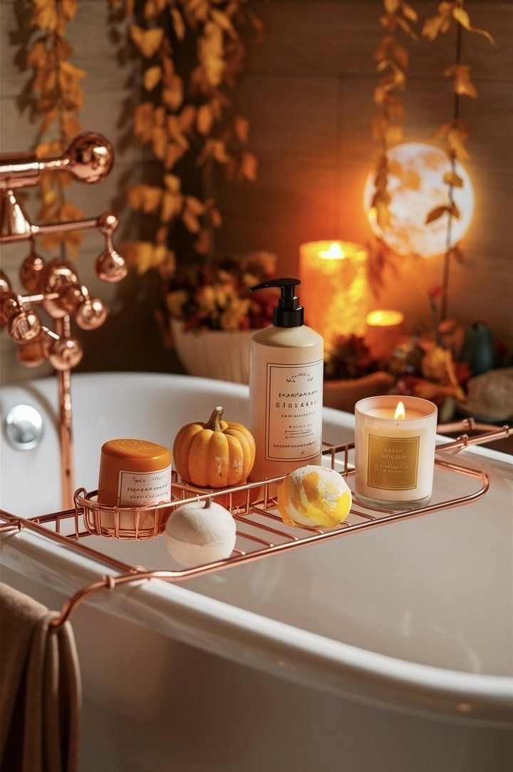 GueronDebi's tweet photo. Embracing fall with a little extra self-care. 🍂 As summer and its large selection of outdoor games and activities wind down, we move to our cozy blankets and warm baths for quiet moments of reflection. ✨
 
 #FallSelfCare #CozySeason #NourishYourSoul #AutumnWellness https://t.co/jrIpAdwiUe
