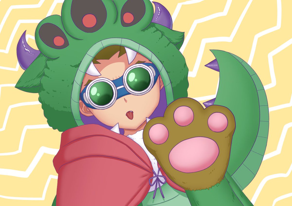 coroneko12's tweet photo. がおー👿 https://t.co/UG2cvNI6T4