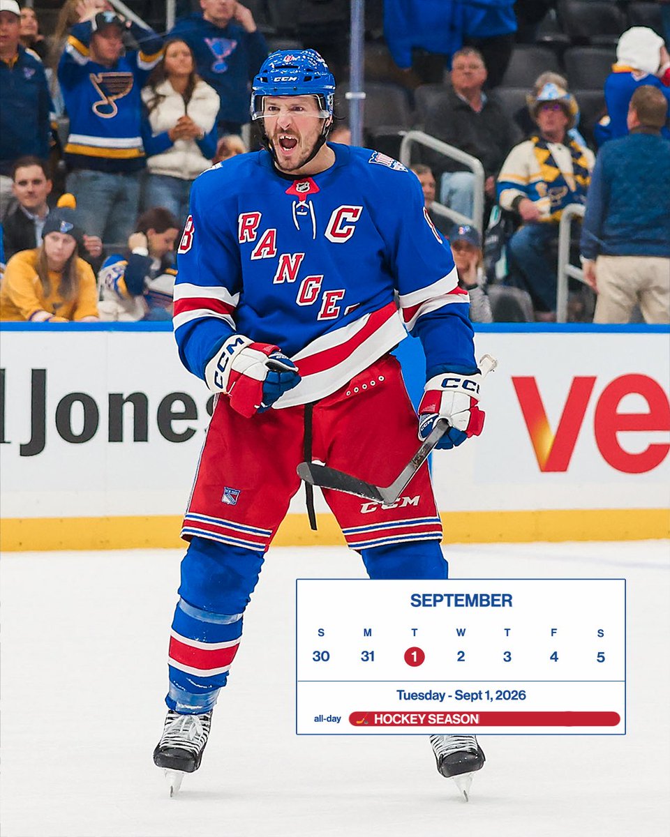 NYRangers's tweet photo. WE PLAY HOCKEY THIS MONTH 🙌 https://t.co/LCWHz2iNhZ