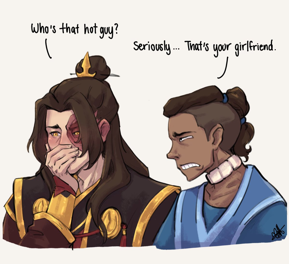 LycheeButterfly's tweet photo. When bae wears your nation colours.

Zuko.exe has stopped working

#zuko #toph #zutoph #atla #sokka https://t.co/POHQdUYdwn