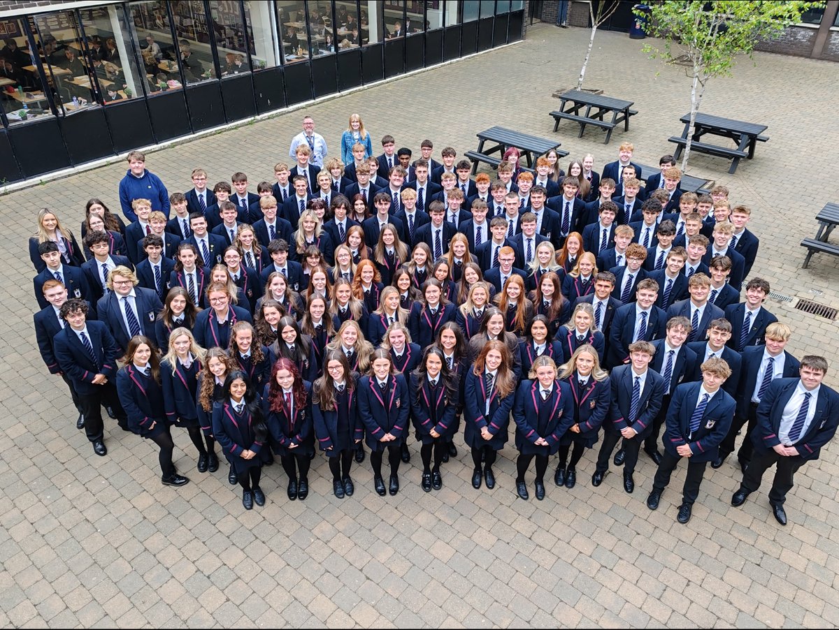 WallaceHigh's tweet photo. Today was a special milestone as our Year 14 students began their final first day at Wallace High School.

As the Class of 2027, they are starting the last chapter of their Wallace journey. 

We wish them every success and hope they enjoy a fantastic final year. 

#ClassOf2027 https://t.co/fI1xv1mKeZ