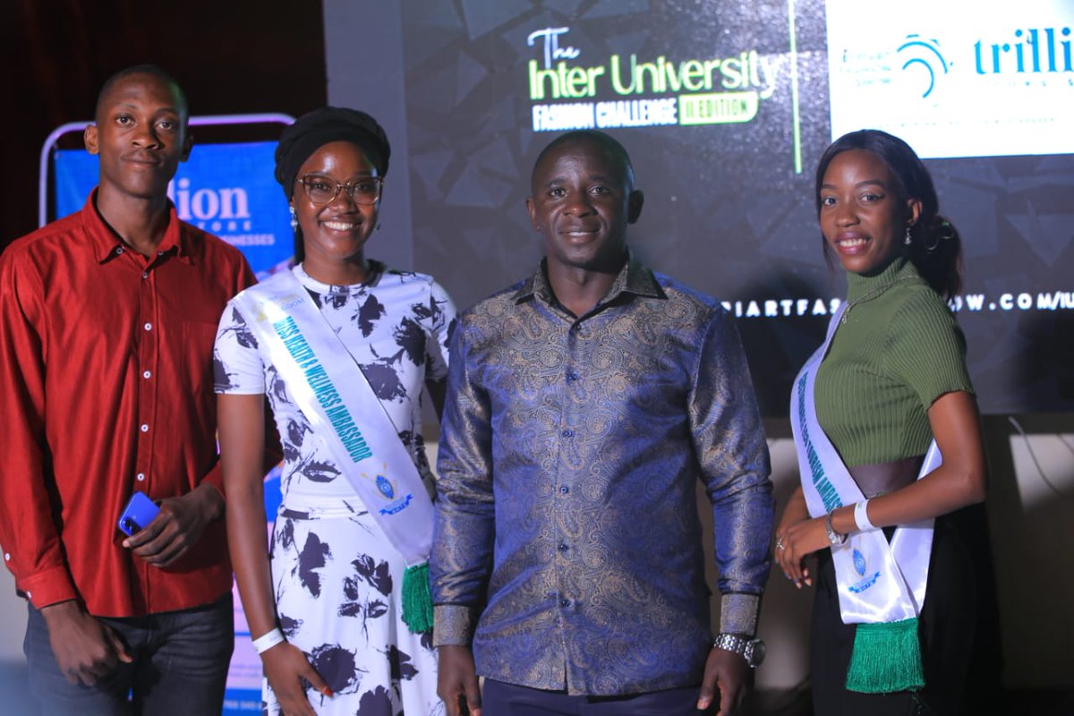 SwabraKamoga's tweet photo. Honored to share a moment with the CEO of Buganda Heritage and Tourism Board, Mr. Najib Nsubuga at the Inter University Fashion Challenge - 7th Edition. Culture meets fashion! 👑 #IUFC #BHTB #BugandaHeritage https://t.co/XLg3uOEdCH