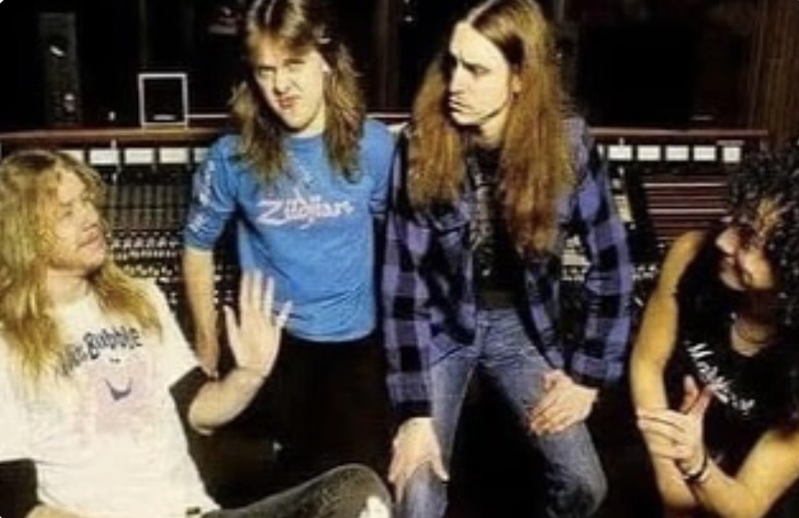 MetSince1981's tweet photo. 📆 En el año 1985, un día como hoy 01 de Septiembre, al día siguiente de su presentación en el “Day on the Green” realizado en Oakland CA USA 🇺🇸 @Metallica inicia las sesiones de grabación de su tercer álbum “Master Of Puppets”. https://t.co/DK6nB5LQPx