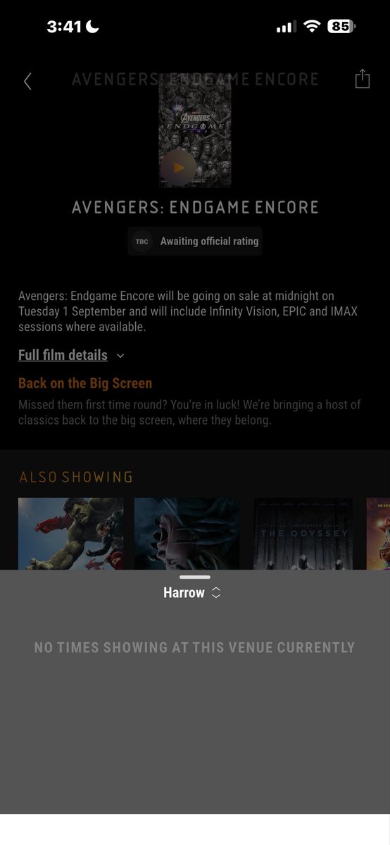 itzJJonX's tweet photo. @vuecinemas @vuecinemas @VueHelp am I doing something wrong? I don’t see anything here https://t.co/cVsaX4JR5F