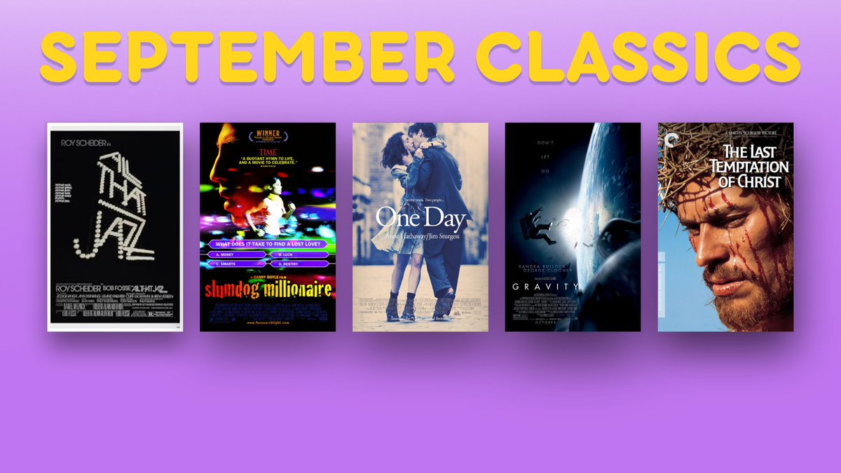 shrijicol's tweet photo. August was all a banger. Here's my September list. Hopefully this time I don't wait to watch half of these till the last week of the month. https://t.co/S3WZH3qEZY