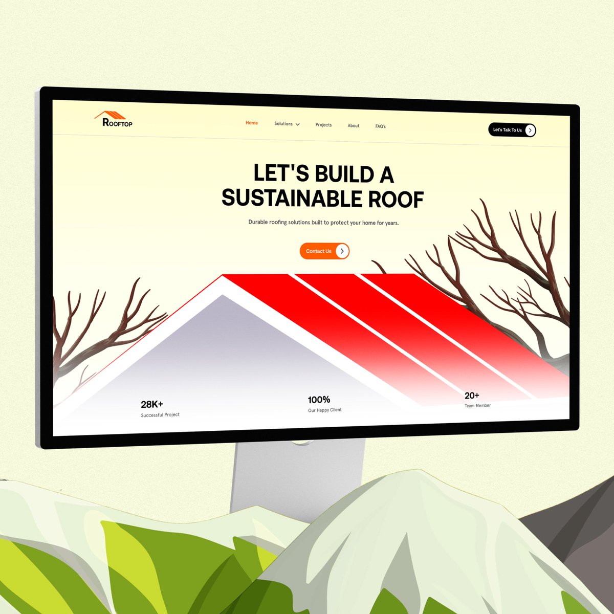 designeralamgir's tweet photo. Modern Roofing Service Website Landign Page Design.
#roofservice #servicewebsite #wbsitedesign #landingpage https://t.co/Trmo0qC9t0