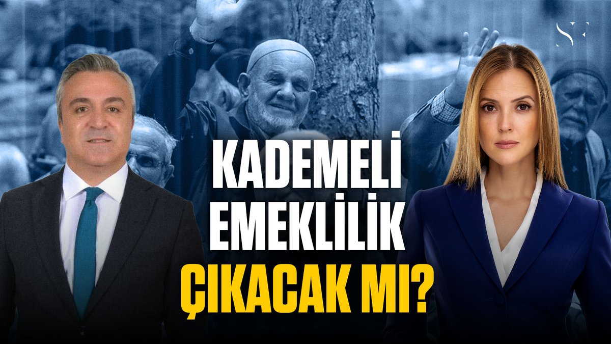 simgefstk's tweet photo. Yarın Özgür Erdursun ile kademeli emekliliği konuşacağız.

📌 Son durum ne?
📌 Kimleri kapsayabilir?
📌 Yaş ve prim şartları ne olabilir?
📌 Bundan sonra hangi adımlar bekleniyor?

Sizin sorularınızı da Özgür Erdursun’a ileteceğim.

Kademeli emeklilikle ilgili merak ettiğiniz soruyu bu paylaşımın altına yazın 👇