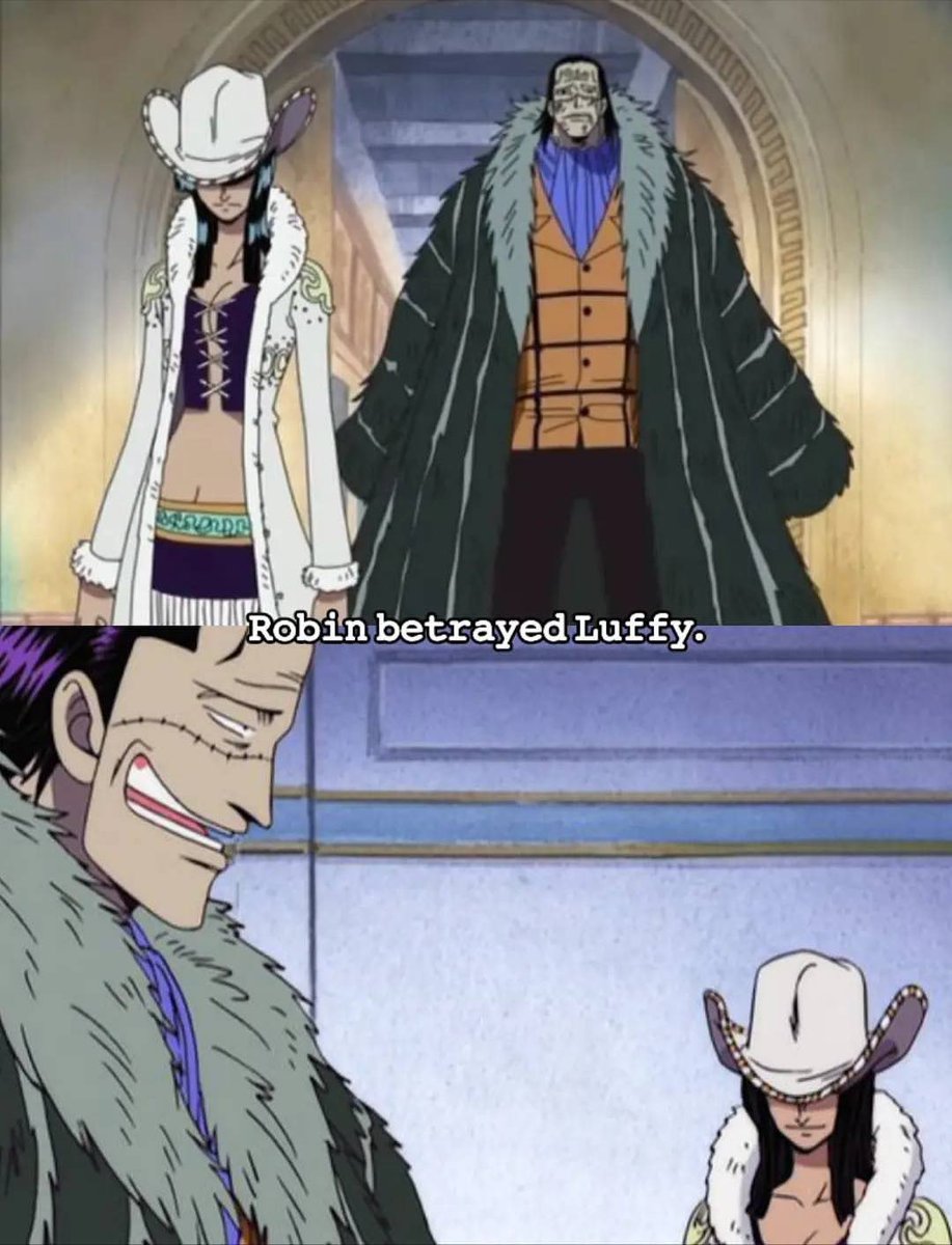 reddhairshanks's tweet photo. They all betrayed Luffy at one point https://t.co/me2RqG1xSX