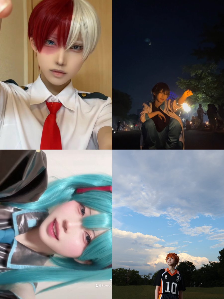 kujiranotamago5's tweet photo. 簡易🏷️失礼します🎶
関西/20⬇️/Tiktok中心

ほぼ男装レイヤーです‼️
全反応気になった方からお迎えいきます🚗💨
#コスプレイヤーさんと繋がりたい https://t.co/Z6pAukd1PP