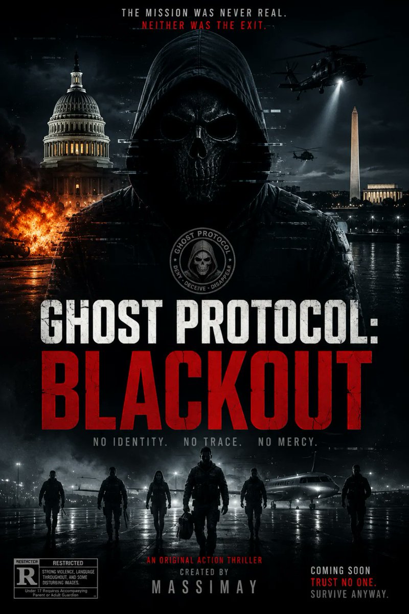FilmPlatforms's tweet photo. 🎬 NEW PROJECT: GHOST PROTOCOL: BLACKOUT

An action/espionage thriller with a completed screenplay, now seeking producers, investors &amp; industry partners.

Take a look:
https://t.co/JapTVZOIBe
#FilmIndustry #FilmProducer #IndependentFilm https://t.co/6aMBDCQRUx