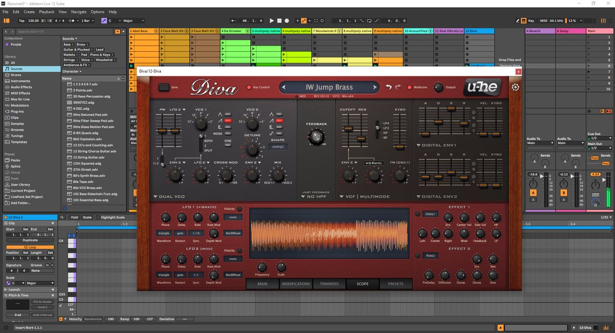 NicolasFournel's tweet photo. New plug-in acquired! 🎛💻
It's already quite old and a bit CPU-hungry, but who cares when it sounds this good! 😍
#synth #synthesizer #electronicmusic #musicproduction #vstplugin https://t.co/GZwk10iC4C