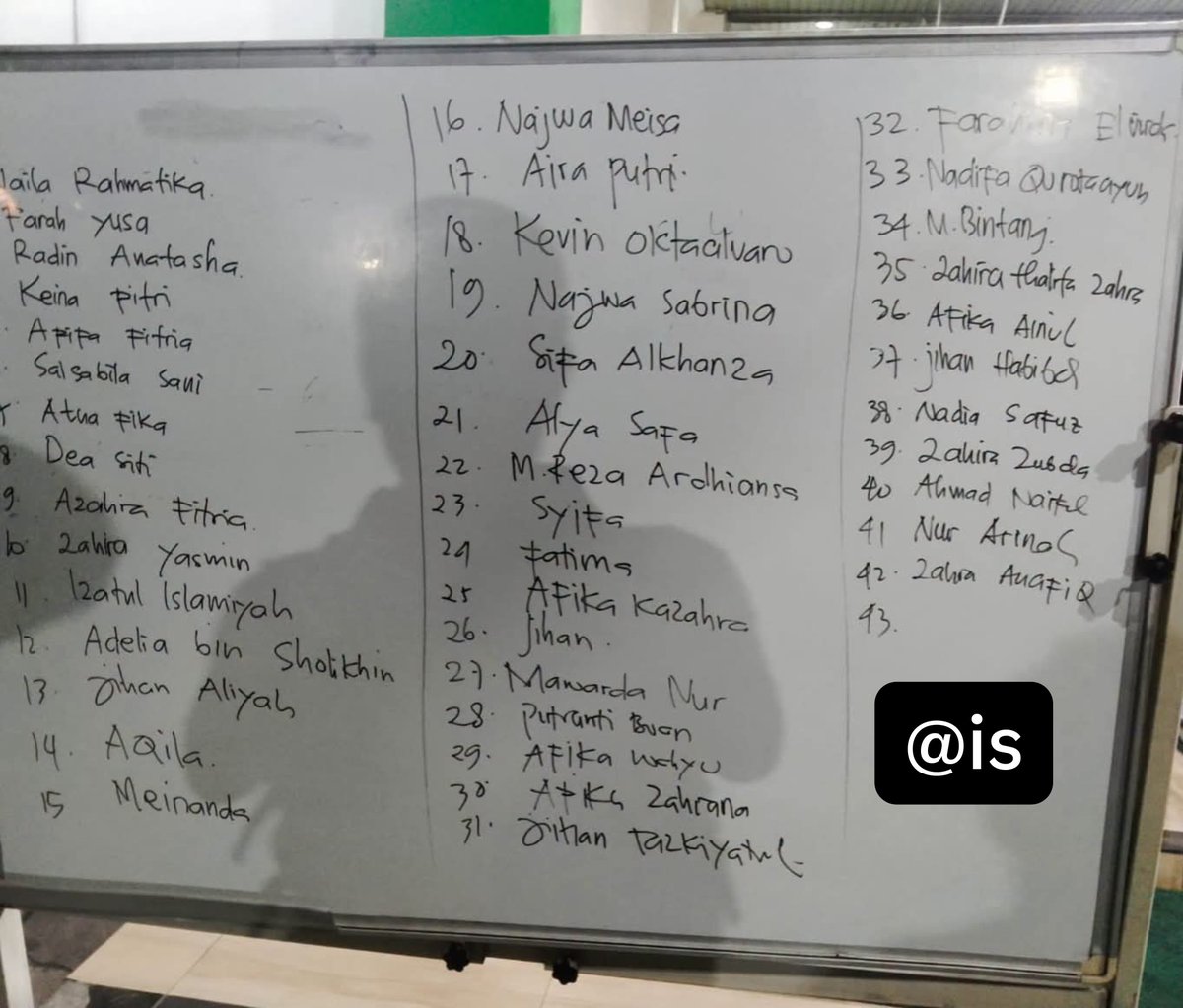 indepenSumatera's tweet photo. DAFTAR NAMA KORBAN MBG PONDOK PESANTREN MANBAUL HIKAM PUTAT https://t.co/sm5iznHbIX