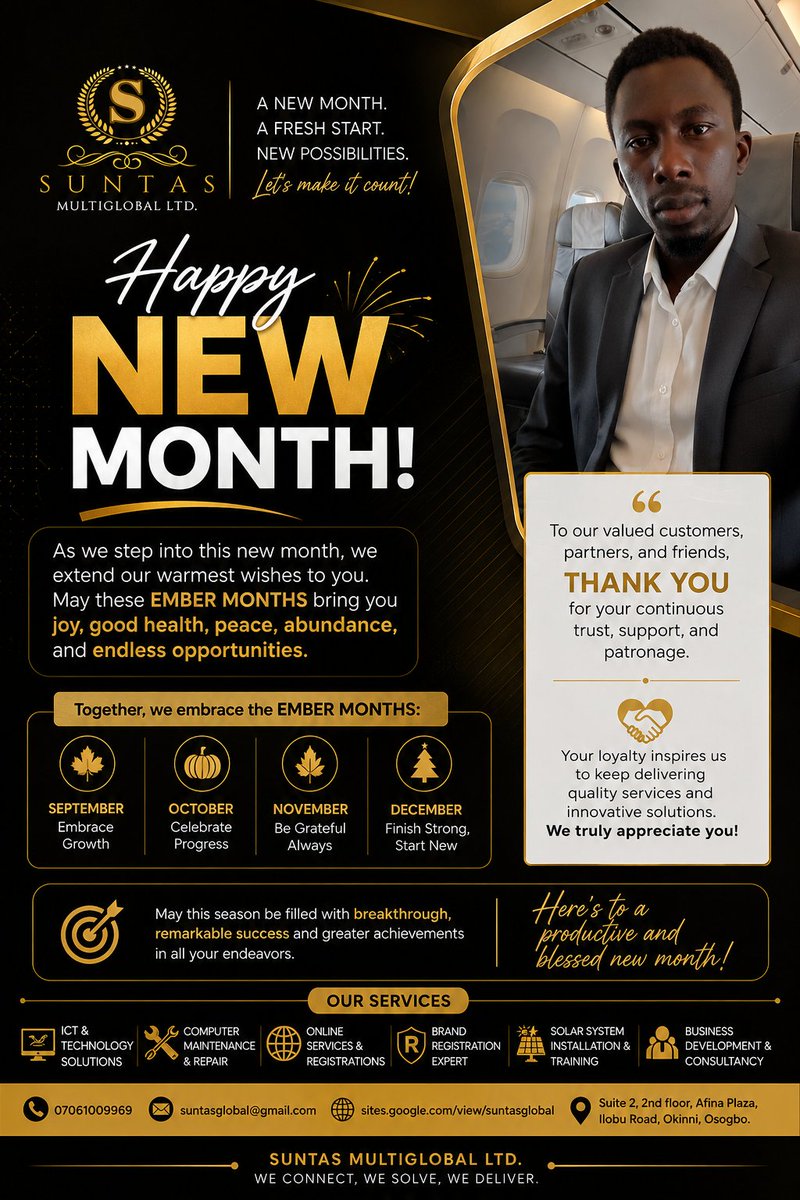 Suntasglobal's tweet photo. Happy new month https://t.co/VcUXlG9Myu