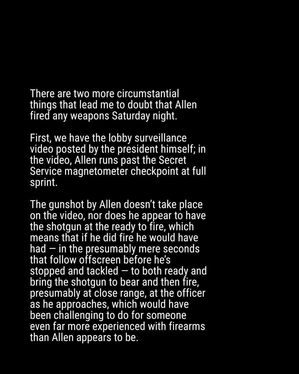 naninarimen's tweet photo. I’m not a conspiracy theorist, but the government’s explanation of the shooter’s charges doesn’t add up. Garrett Graff explains why. https://t.co/ZkmjXgs0pW