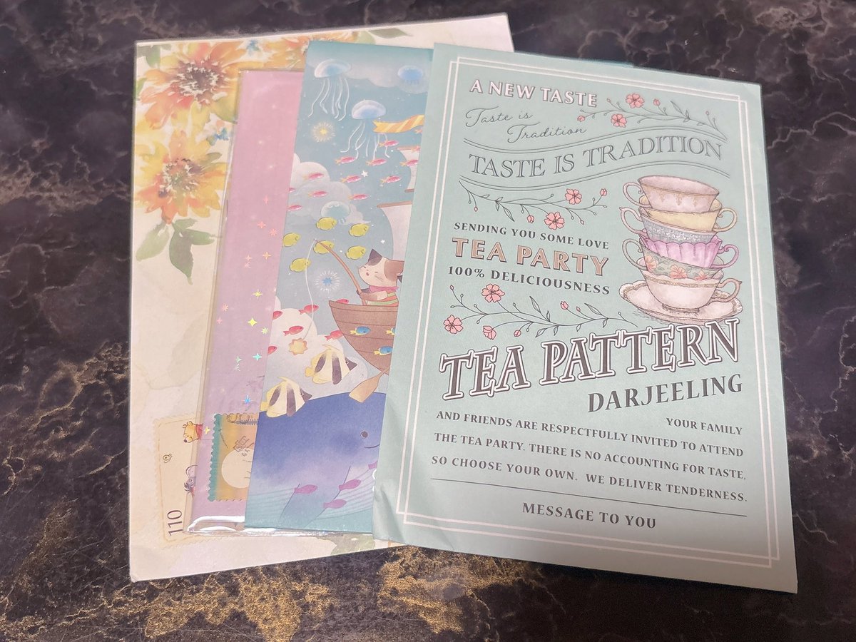 miyabooks__'s tweet photo. お手紙届きました✉🧸
⁡
💌𓈒𓏸⌇埼玉県
💌𓈒𓏸⌇兵庫県
💌𓈒𓏸⌇愛知県
💌𓈒𓏸⌇新潟県 🌱
⁡
ありがとうございます🍀⋆゜
⁡
 #文通 https://t.co/kbNb5LFc3l