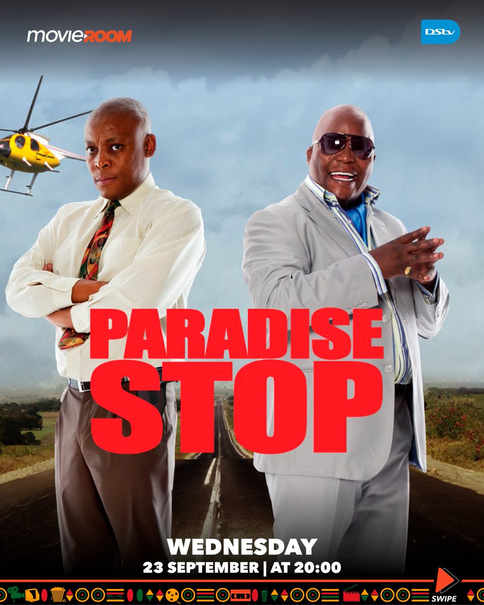 MovieRoom113's tweet photo. A local story. Two iconic faces. One Paradise Stop. 🇿🇦🎬 This Heritage Month, catch Kenneth Nkosi and Rapulana Seiphemo starring in Paradise Stop, tonight at 8PM, only on Movie Room, DStv Channel 113. 💯🍿
#HeritageMonth #ParadiseStop #YouJustHadToBeThere #MovedByMovies #DStv https://t.co/O8ftRU4cdK
