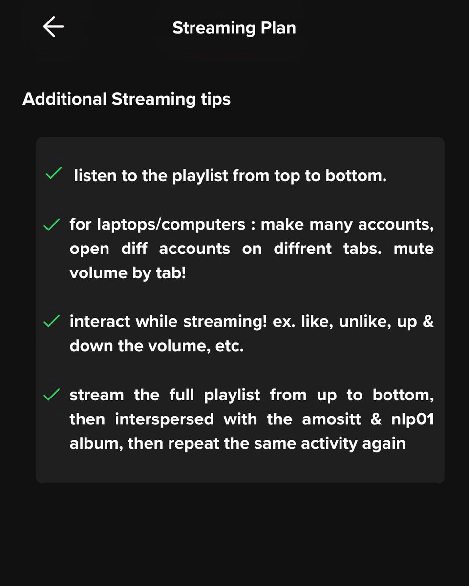 ppollbatu's tweet photo. 📻 | Spotify Playlist

We do it for love ⭐️
MOA! We've prepared a few guidelines and new playlist for you! Please use them whenever you can and lets all do our best to boost TXT to the top! 🤍

🎯 GOAL- Increase our daily streams + prepare for year end Awards 

Our Spotify playlists
🔗https://t.co/kfAVgaAwhS

#MO4TXT #MOAisONE #TOMORROW_X_TOGETHER #streaMOA