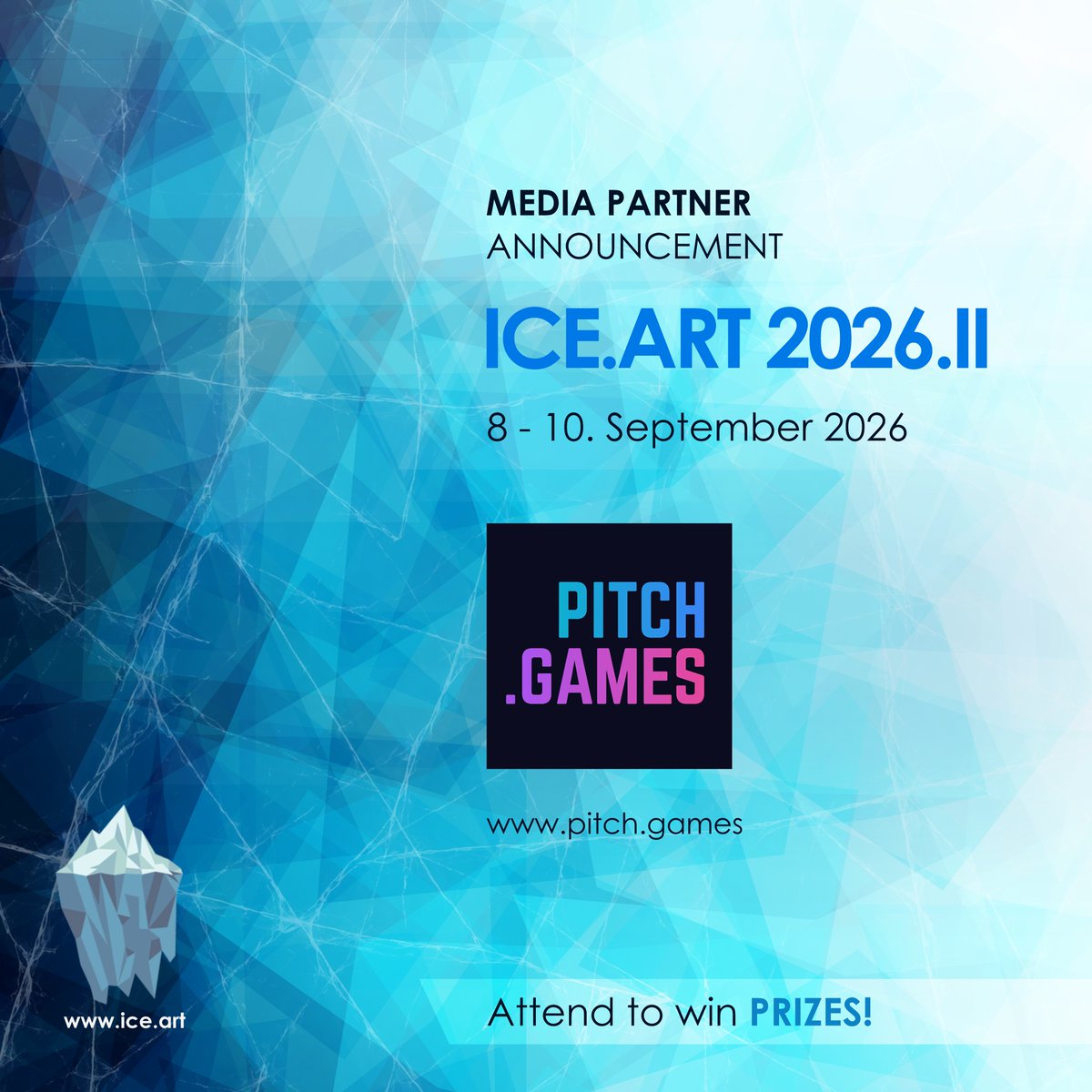 IceConference's tweet photo. We're excited to announce our Media Partner @pitchdotgames! 🌆 🚀
https://t.co/xyi6LJaHU1

Huge thanks for all your support!

#worldvfxday @Ideal_Spaces_ @dig_prod @vrbnio @pitchdotgames @IGDA
#gamepitch #pitching #gamedevelopment #iceart2026 #vfx #vrbn https://t.co/7hcNKPkOEh