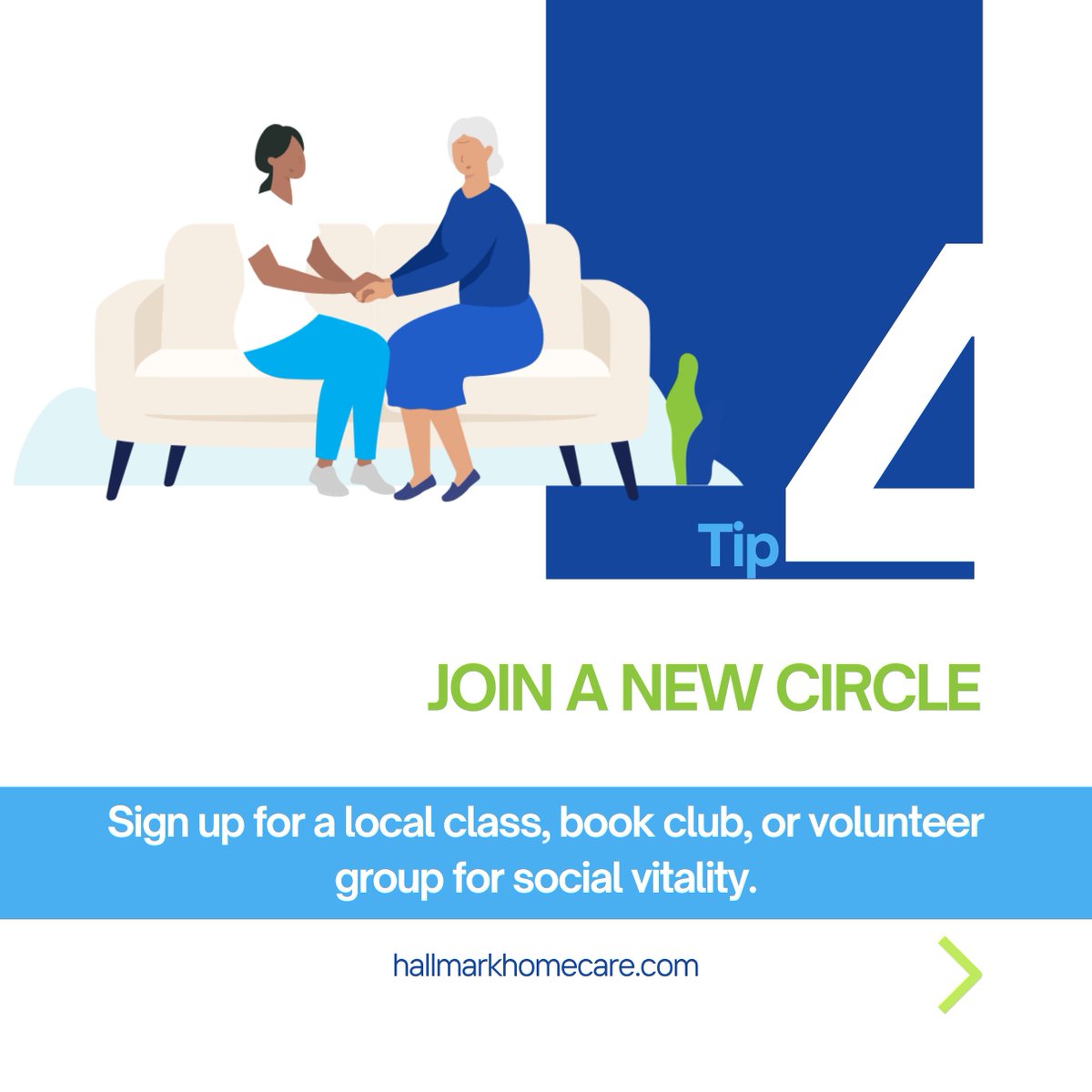 HHCSKatyCinco's tweet photo. 🌿 September is #HealthyAgingMonth! 🧠

5 ways to keep your mind sharp:
✔ Learn daily
✔ Try a hobby
✔ Explore new places
✔ Join a group
✔ Stay curious

Hallmark Homecare empowers seniors with personalized care matching. 🏡💙

#HealthyAging #SeniorCare https://t.co/XgXbCNm7S1