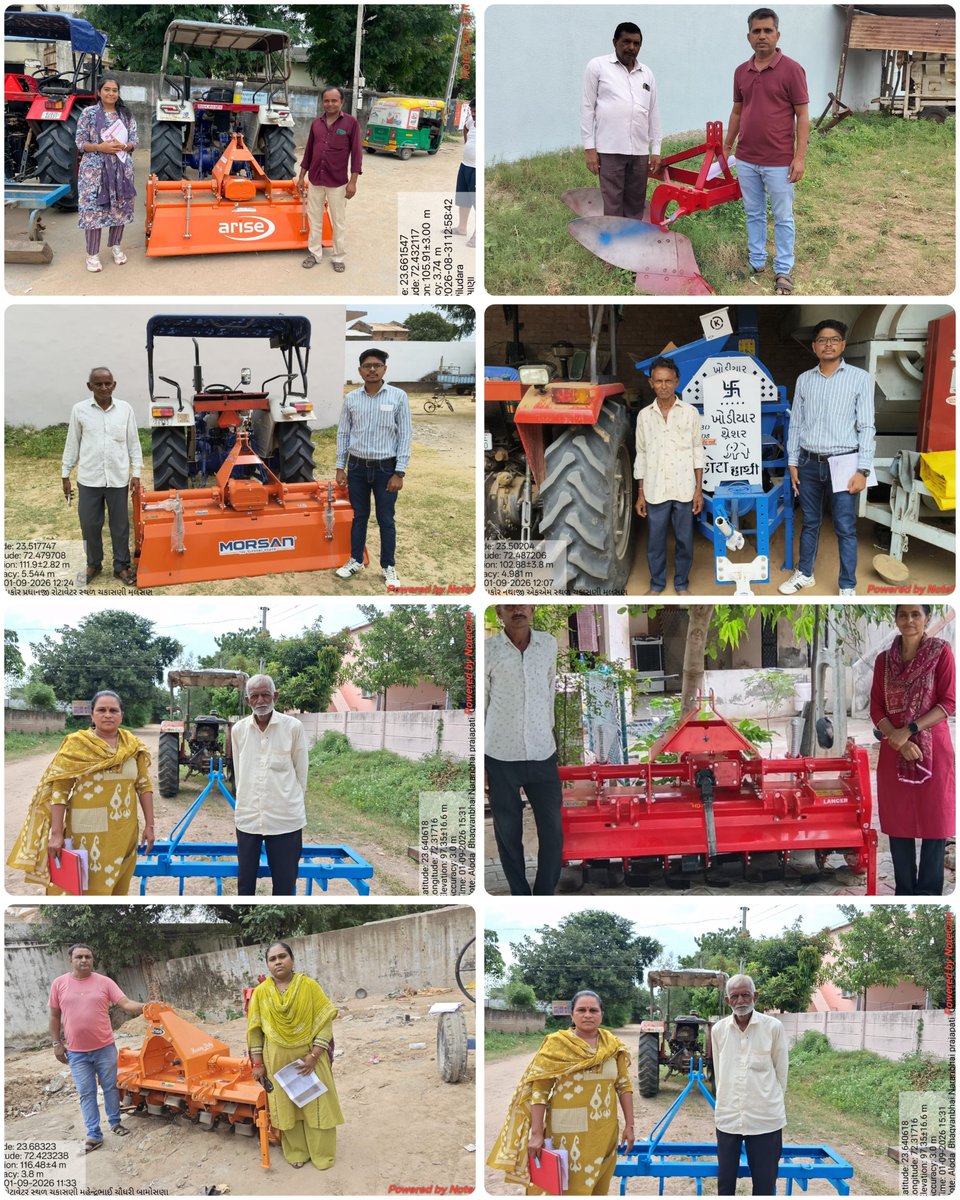 Mehsanagsteam's tweet photo. #Krushi_Utpadakta_Vrudhdhi_Abhiyan #gramsevak
AGR 2 FM ફાર્મ મિકેનાઈઝેશન યોજના અંતર્ગત ગ્રામસેવક શ્રી ખેતી દ્વારા સ્થળ ચકાસણી કરવામાં આવી. 

@Guj_gramsevak
@gujagridept
@rcmeenaias
@Dwivedi_D
@jitu_vaghani
@CMOGuj
@irushikeshpatel
@GujPRHDept https://t.co/RjXCEoSnVD