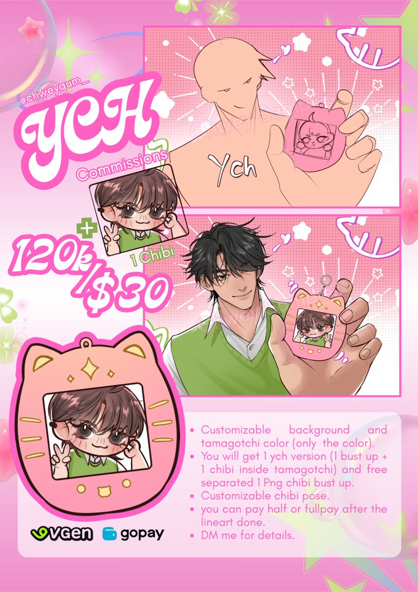 chweygum_'s tweet photo. [🔁 &amp; 🩷 are appreciated]

YCH Commissions now open 𑄝੭ 
Hey! I'm open for YCH, Chibi and req commissions. 

╰┈➤ https://t.co/uDnxack2dl
╰┈➤ https://t.co/HSvMa2XlGN 
╰┈➤ DM me if you're interested^^

#YCHcommissions #commissionsopen #Vgencommission #zonauangㅤ https://t.co/l0HAGBvkGm