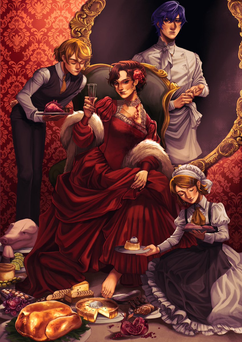 Prezweeb's tweet photo. Gluttony 

#evilliousChronicles #MEIKO https://t.co/xkSj1Wkbd8