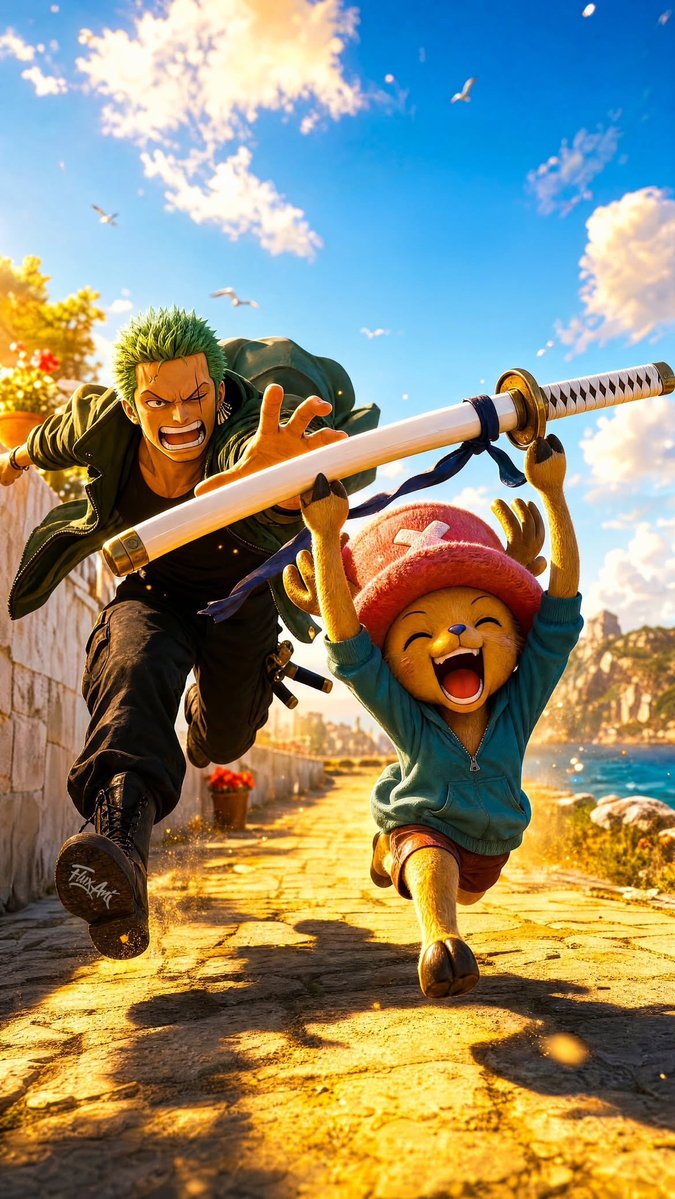 Deelaw_17's tweet photo. Straw Hats ~ Comedic scene https://t.co/oaGK5wkxel