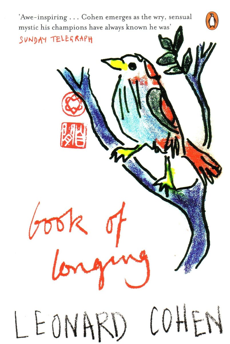 carlyraewiki's tweet photo. The book featured on the "Day and Night" album cover by @CarlyRaeJepsen is Leonard Cohen's 'Book of Longing' https://t.co/RNzgwhhP2b