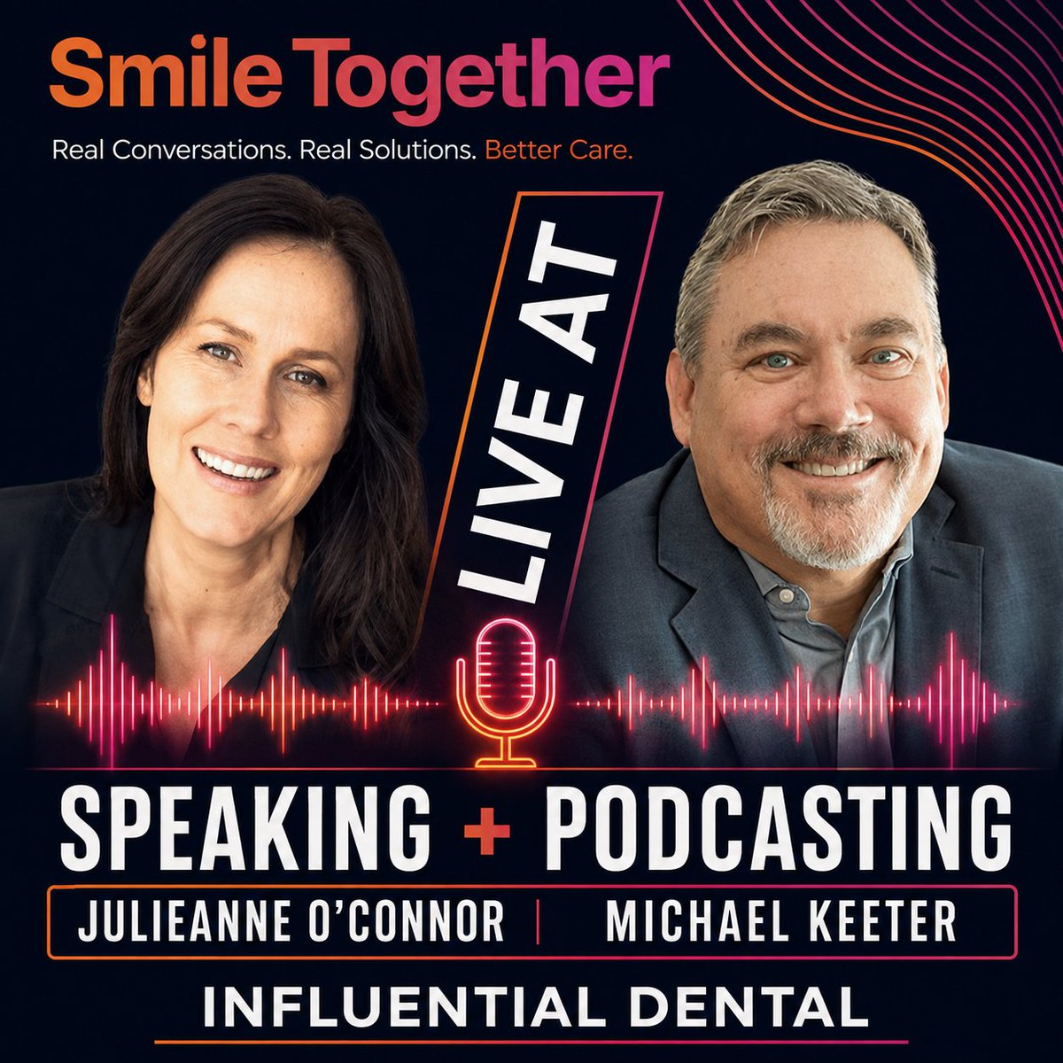 InfluentialDDS's tweet photo. The best education doesn’t just inform—it changes what we believe is possible. Michael Keeter and I are honored to speak at Smile Together and share practical ideas for dental professionals ready to grow, connect &amp; lead.

See you in Las Vegas!

#SmileTogether #InfluentialDental https://t.co/z73LHDXkSW
