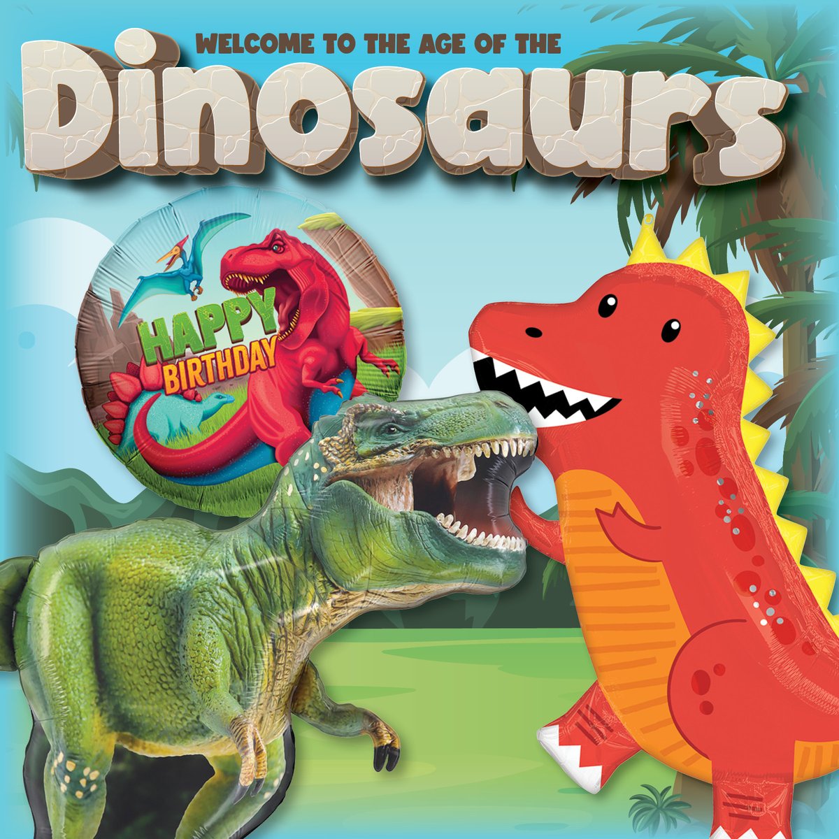 balloonscom's tweet photo. Its soon time to roar, stomp, and celebrate—it’s Dinosaur Month in October! 🦖🦕 Let’s take a prehistoric journey and celebrate these fascinating creatures! 🌿🌎

#DinosaurMonth #DinosaurFun #Roar #balloon

https://t.co/njPZEiC7OJ https://t.co/cRppaJjhvO