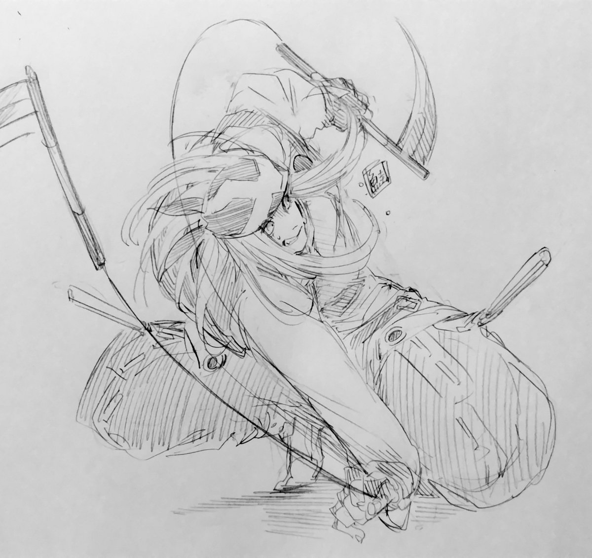 sakecheese31's tweet photo. 今日の落描き https://t.co/ZA7aqtMrIq