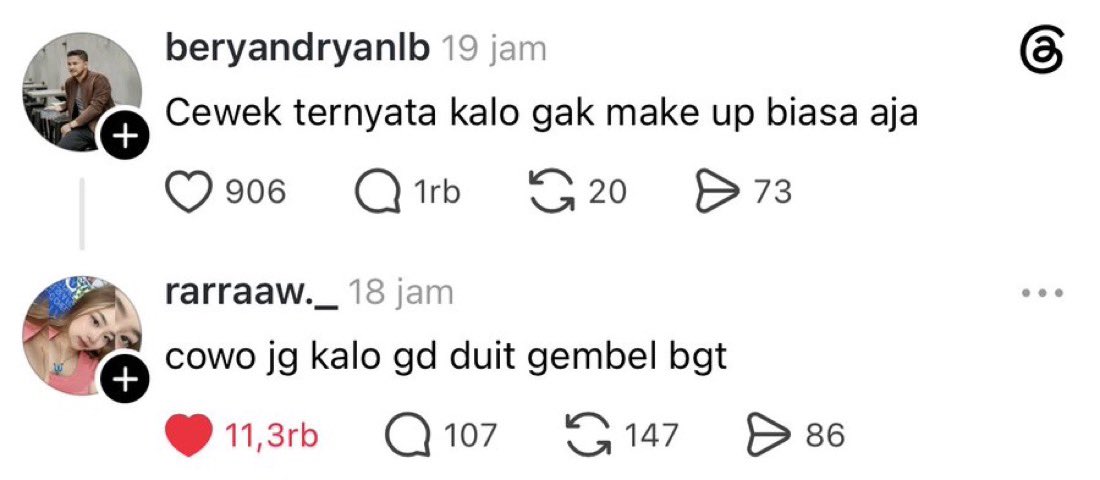 recehtapisayng's tweet photo. Kena serangan balik 😂 https://t.co/11OmDgAYRy