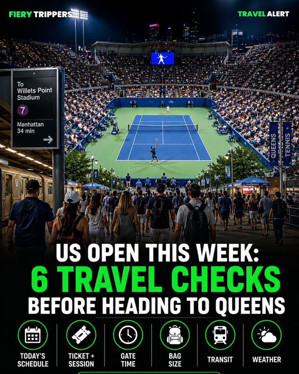 fierytrippers's tweet photo. Would you choose a day session or a night session?

#USOpen #NewYorkEvents #Queens #TennisTravel #FieryTrippers https://t.co/D0Qny8FEsT