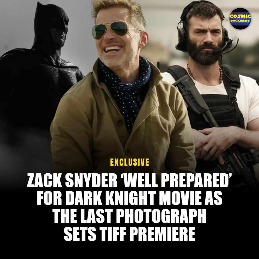 cosmicbooknews's tweet photo. Zack Snyder is heading to TIFF with The Last Photograph, and our source says he’s “well prepared for a Dark Knight film.”

The Last Photograph world premieres September 13 as an acquisition title, with no distributor attached.

At the same time, Snyder’s Dark Knight Returns is already fully storyboarded, with Jay Oliva and Snyder planning to adapt Frank Miller’s book “as is.”

The prep isn’t the problem.

The greenlight is.

And with DC leadership potentially changing in 2027, that matters a lot more now.

more: https://t.co/rcEQFMREUM