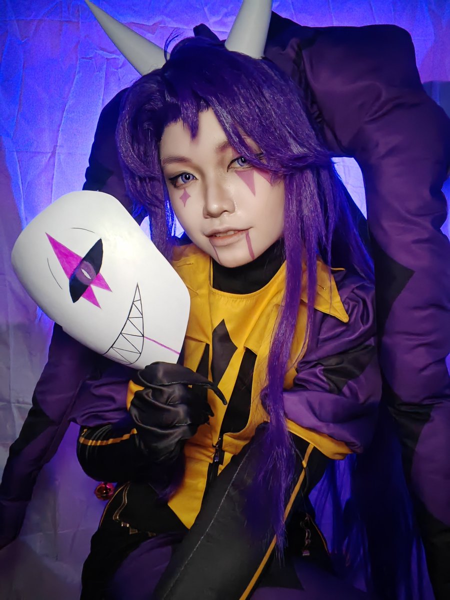 Dokan_TongGuan's tweet photo. I figured out how to make Jester's glowing eye mask
Coser:@Dokan_TongGuan
Photographer :@Dokan_TongGuan
#coserhk #cosplay #thefreakcircuscosplay #tfccosplay #jestercosplay #jester #thefreakcircus #tfc https://t.co/gqPdzjQkOj