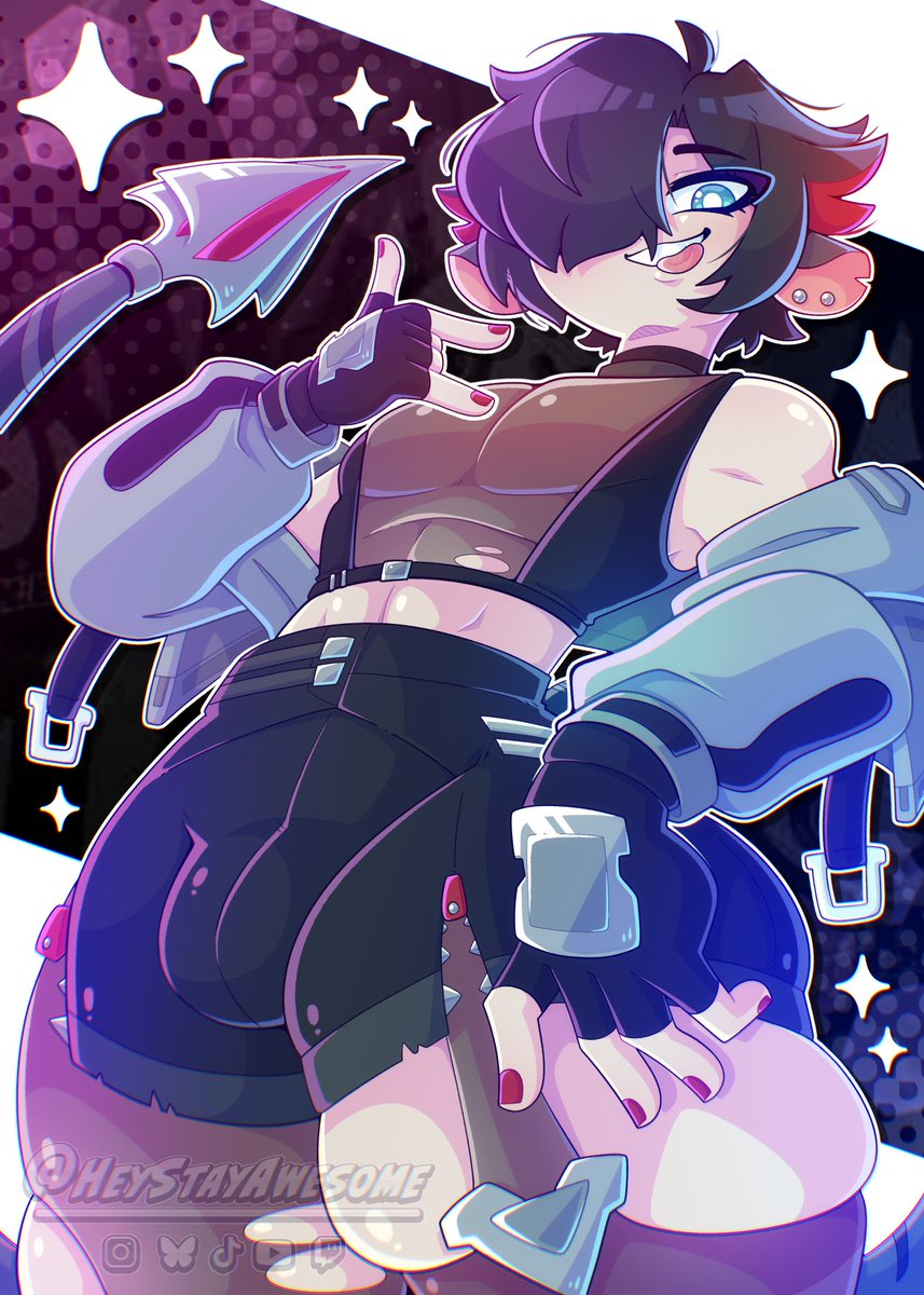 HeyStayAwesome's tweet photo. They turned Jane Doe into a femboy guys, I didn't have a choice. 🐀

#ZZZ #ZenlessZoneZero https://t.co/eBCPHO3T8T