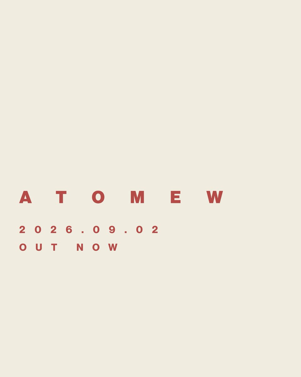 tempalay's tweet photo. Tempalay
𝐍𝐞𝐰 𝐀𝐥𝐛𝐮𝐦 "𝐀𝐓𝐎𝐌𝐄𝐖"

OUT_NOW

https://t.co/y4LBGNUIZr

#ATOMEW https://t.co/nVi02sG2nr