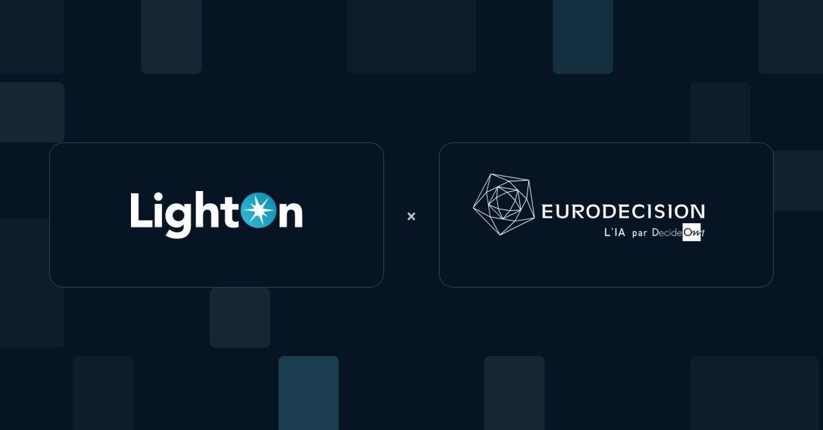 LightOnIO's tweet photo. 🤝 @eurodecision × @LightOnIO : allier science de la décision et IA générative.

LightOn s’associe à @eurodecision , expert en Mathématiques Décisionnelles, Recherche Opérationnelle et IA, pour aider les organisations à mieux exploiter leurs données et leurs connaissances et à prendre de meilleures décisions grâce à l’IA.

🎯 L’objectif ? Combiner l’expertise d’EURODECISION en modélisation et optimisation avec celle de LightOn en IA générative pour développer des outils d’aide à la décision plus performants, plus rapides à déployer et plus simples à utiliser.

Cette collaboration s’inscrit notamment dans la dynamique du PIIEC-IA, qui vise à accélérer l’intégration de l’IA dans l’industrie et à faire émerger une offre européenne d’IA à forte valeur ajoutée.

Concrètement, plusieurs cas d’usage sont au cœur de cette collaboration :

- Gestion des connaissances : analyser et exploiter des documents techniques, spécifications, normes, rapports de maintenance ou données métier.

- Ingénierie logicielle : analyser les exigences et accompagner la rédaction de documentation technique et la génération de tests.

- Modélisation & optimisation : identifier les modèles et approches adaptés à des problématiques de planification et d’optimisation sous contraintes.

- Analyse & aide à la décision : expliquer les résultats des modèles en langage naturel et comparer différents scénarios « What-If ».

Un partenariat pour transformer des problématiques complexes en décisions concrètes.

👉🏻 https://t.co/JQm9wR4rjy
👉🏻 https://t.co/F8SZUxHacy

#IA #IAGenerative #AideALaDecision #RechercheOperationnelle #Optimisation