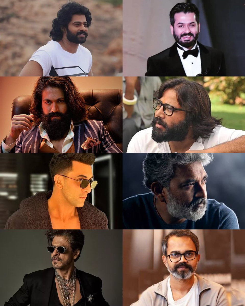 KshitizCritic's tweet photo. Actor Director Collaboration that can shake the Indian Cinema to the core : 

#Prabhas X Aditya Dhar 
#Yash X Sandeep Reddy Vanga 
#RanbirKapoor X SS Rajamouli 
#ShahRukhKhan X Prashanth Neel 

Every Collaboration has Potential to break each and every box office record to the core.