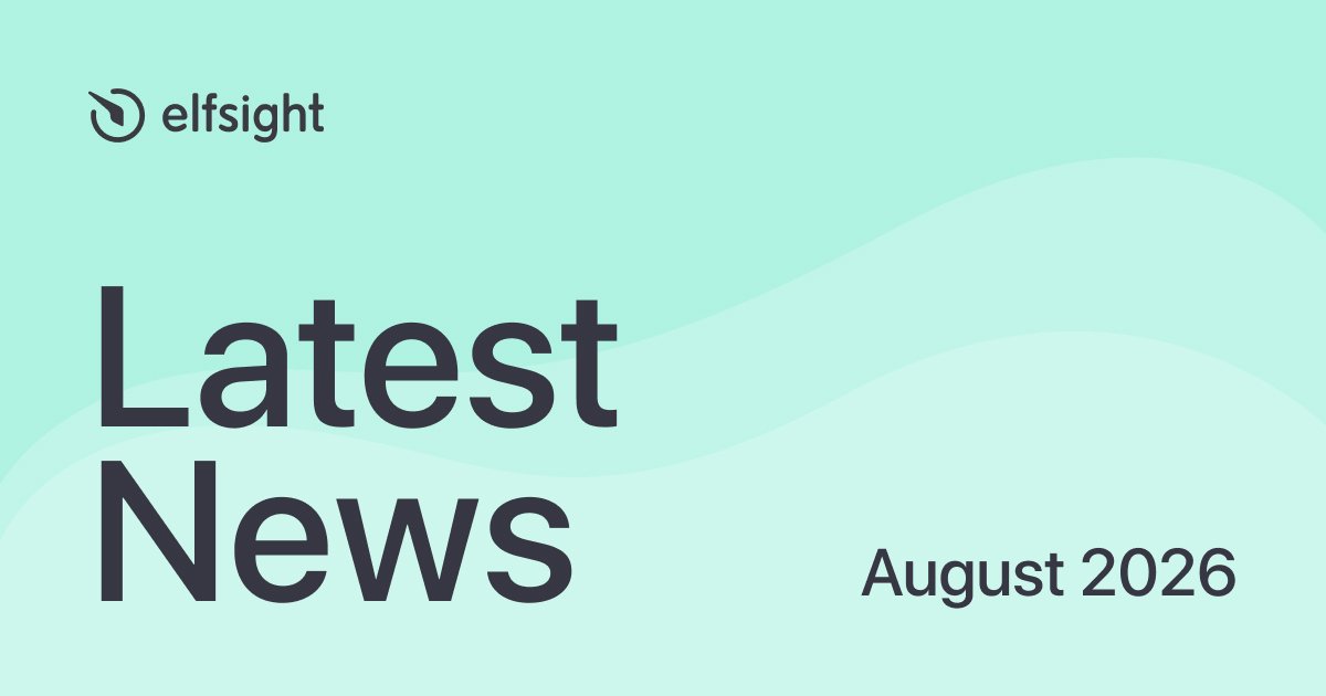 elfsight's tweet photo. August flew by, and it’s time for our monthly recap ✨

Last month brought plenty of exciting changes,  including major AI Chatbot and Instagram Feed improvements, community highlights, and important fixes.

Catch up on all the latest news from August: https://t.co/4cGFg8ox5m https://t.co/yP6oHyiptx
